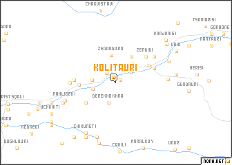 map of Kolitauri