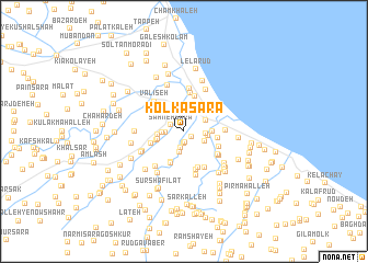 map of Kolkā Sarā