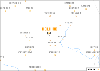 map of Kolkino