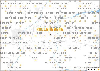 map of Kollersberg