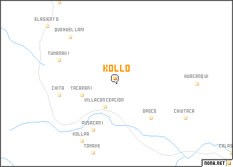 map of Kollo