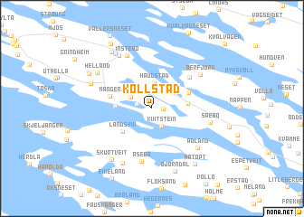 map of Kollstad