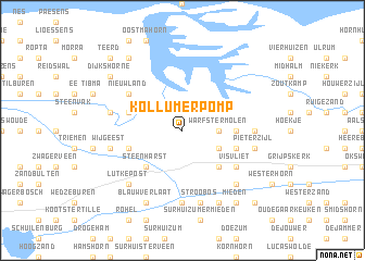 map of Kollumerpomp