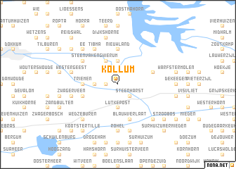 map of Kollum
