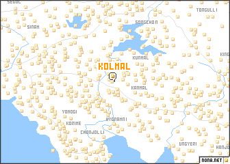 map of Kolmal