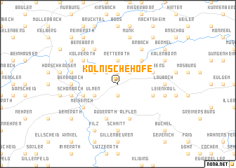 map of Kölnische Höfe