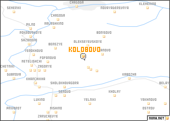 map of Kolobovo