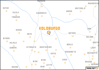 map of Koloburdo