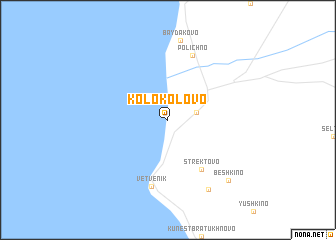 map of Kolokolovo