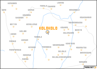 map of Kolokolo