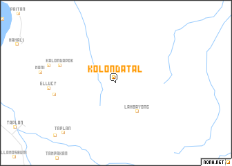 map of Kolondatal