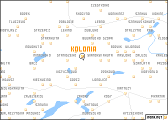 map of Kolonia