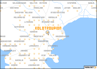 map of Kolotroúpion