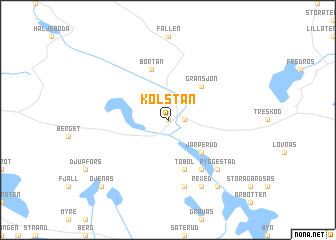 map of Kolstan