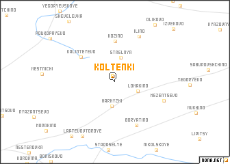 map of Koltënki