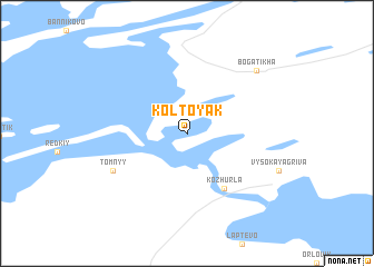 map of Koltoyak