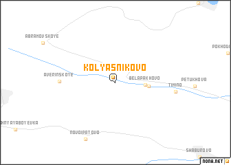 map of Kolyasnikovo