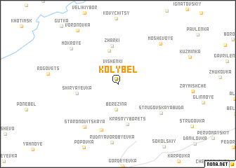 map of Kolybel\