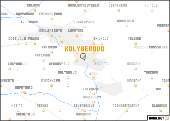 map of Kolyberovo
