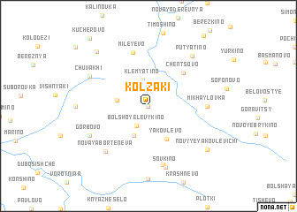 map of Kolzaki