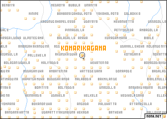 map of Komarikagama