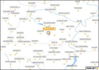 map of Koma-ri