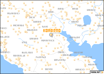 map of Komarno