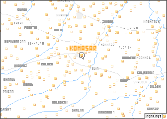 map of Komasar