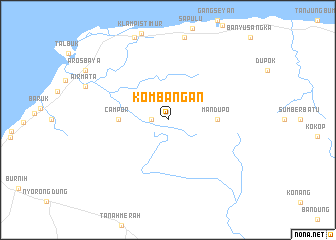 map of Kombangan