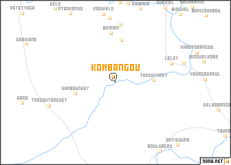 map of Kombangou