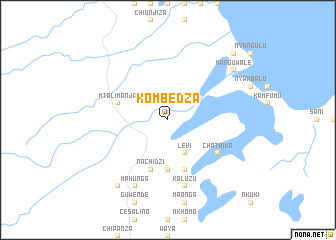 map of Kombedza