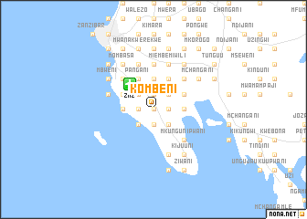 map of Kombeni