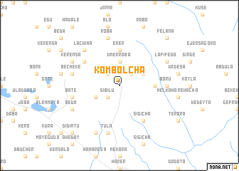 map of Kombolcha