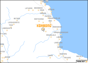 map of Kombong