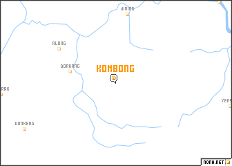 map of Kombong