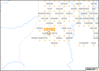 map of Kombo