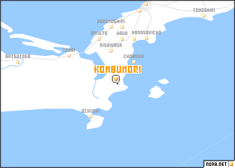 map of Kombumori