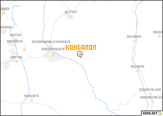 map of Komgaron