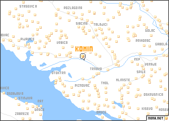 map of Komin