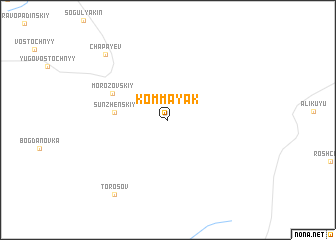 map of Kommayak