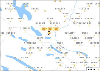 map of Komorowo