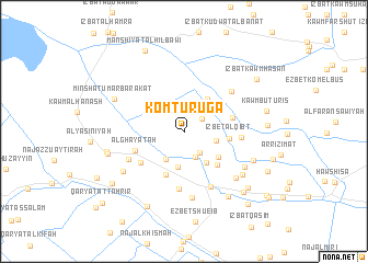 map of Kôm Turûga