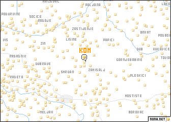 map of Kom