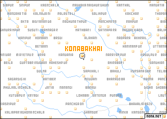 map of Konābākhāi