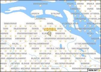 map of Konāil