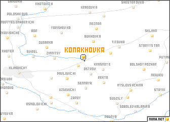 map of Konakhovka