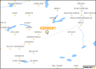 map of Konakhy