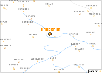 map of Konakovo