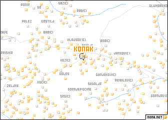 map of Konak