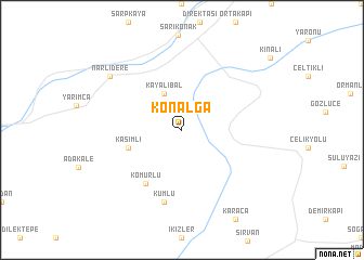 map of Konalga